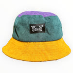 Color Block Corduroy Bucket Hat - Thoughts In Threads