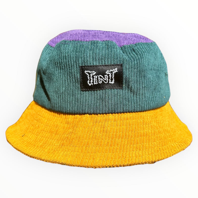 Color Block Corduroy Bucket Hat - Thoughts In Threads