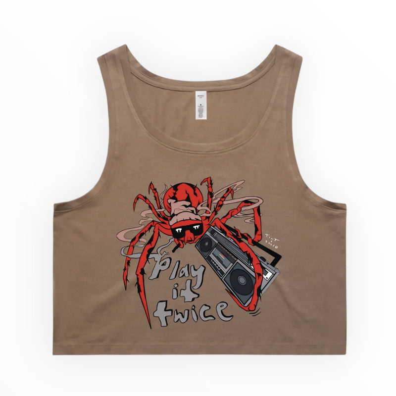 Play It Twice Crop Top
