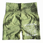Biker Shorts - green - Thoughts In Threads