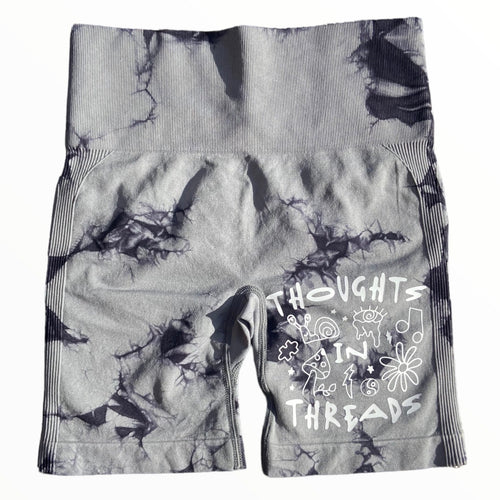 Biker Shorts - grey - Thoughts In Threads
