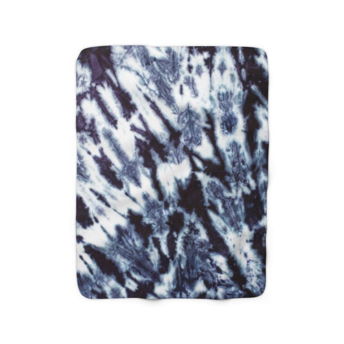 Blue Tie-dye Blanket - Thoughts In Threads