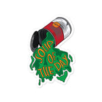 Original Soup of the Day Sticker - [ s o u p o f t h e d a y ] - Thoughts In Threads