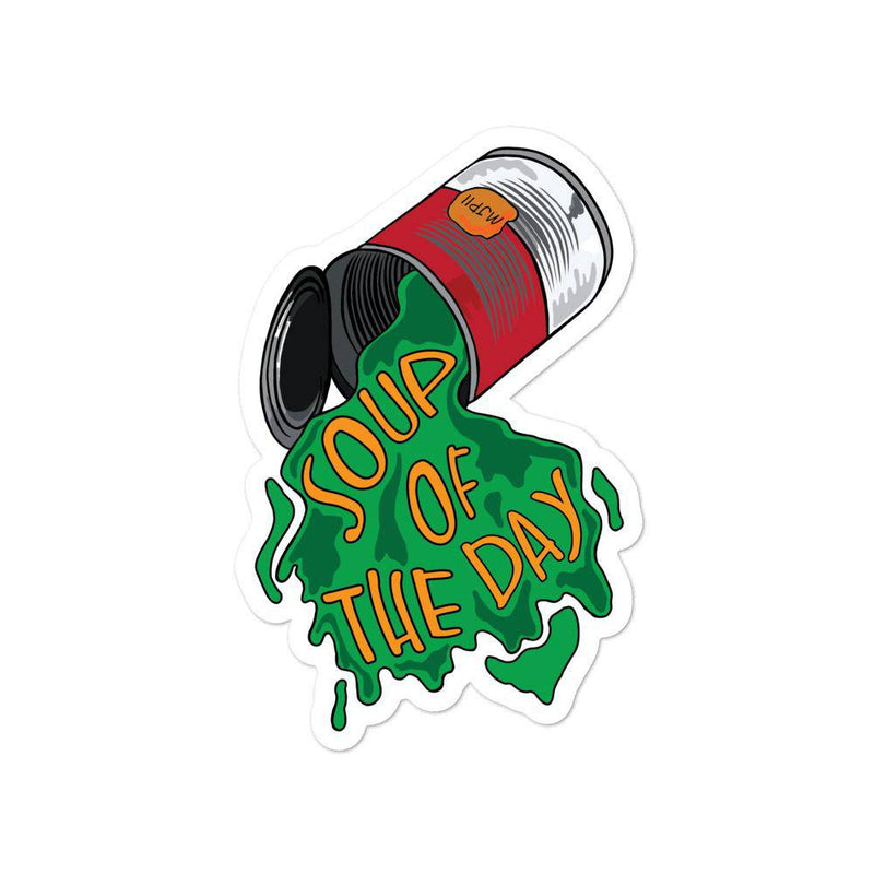 Original Soup of the Day Sticker - [ s o u p o f t h e d a y ] - Thoughts In Threads
